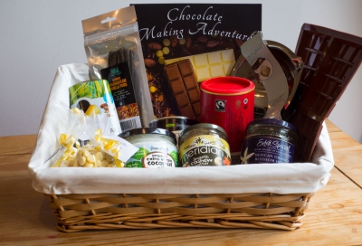 An example chocolate making hamper