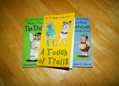 'A Touch of Trolls' hanging out with some similar titles.