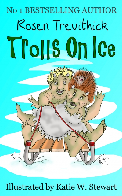 The cover for Trolls On Ice (Smelly Trolls Book 3)